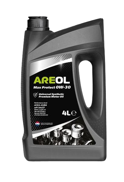 Моторное масло Areol Max Protect 0W30, 4л
