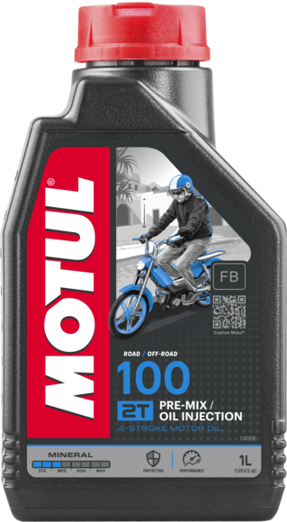 Моторное масло Motul 100 2T, 1л