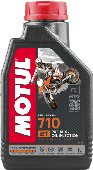 Моторное масло Motul 710 2T, 1л