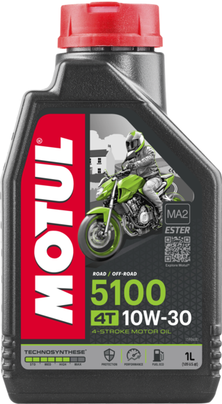 Моторное масло Motul 5100 4T 10W-30, 1л