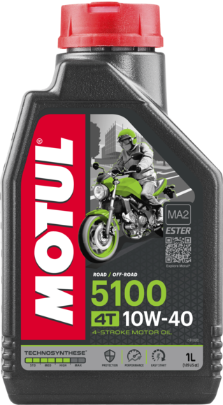 Моторное масло Motul 5100 4T 10W-40, 1л