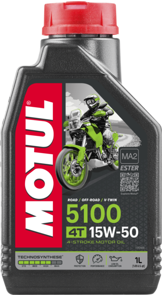 Моторное масло Motul 4T 5100 15W-50, 1л
