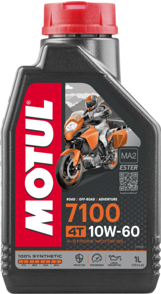 Моторное масло Motul 7100 4T 10W-60, 1л