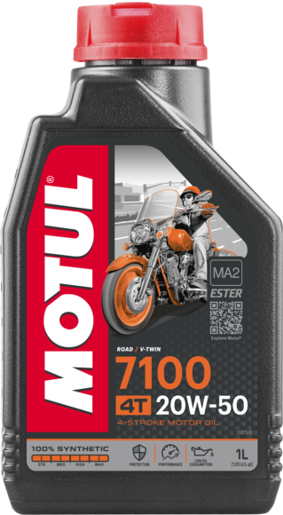 Моторное масло Motul 7100 4T 20W-50, 1л