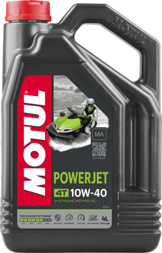 Моторное масло Motul POWERJET 4T 10W-40, 4л