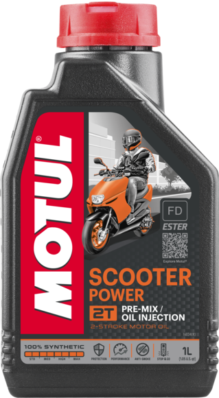Моторное масло Motul SCOOTER POWER 2T, 1л