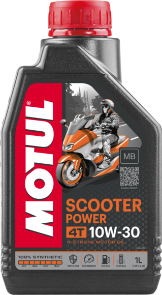 Моторное масло Motul SCOOTER POWER 4T 10W-30 MB, 1л