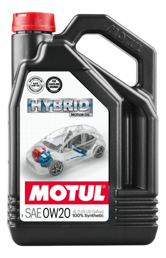 Моторное масло Motul HYBRID 0W-20, 4л