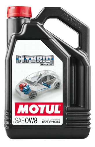 Моторное масло Motul HYBRID 0W-8, 4л