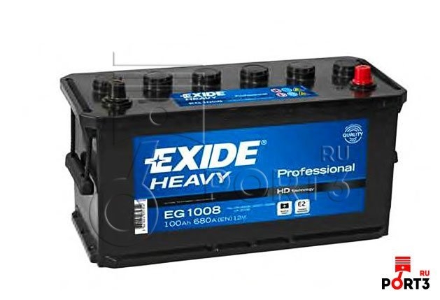 Батарея аккумуляторная, 12В 100А/ч