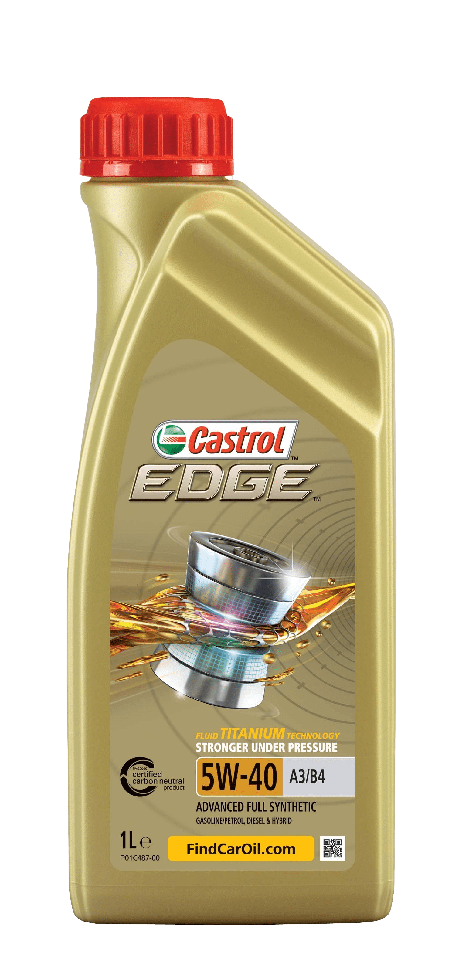 Моторное масло Castrol EDGE 5W-40 A3/B4, 1л