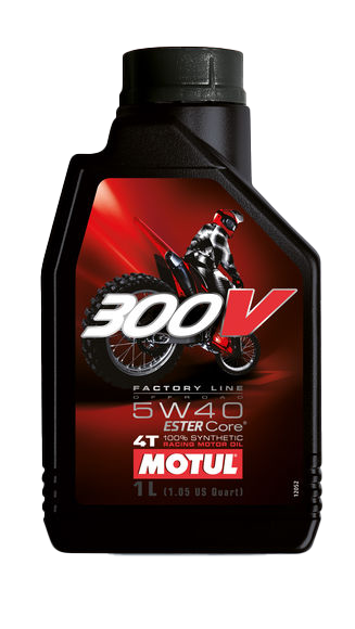Моторное масло Motul 300V 4T FACTORY LINE 5W40 OFF ROAD, 1л