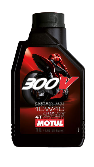 Моторное масло Motul 300V 4T FACTORY LINE 10W40, 1л