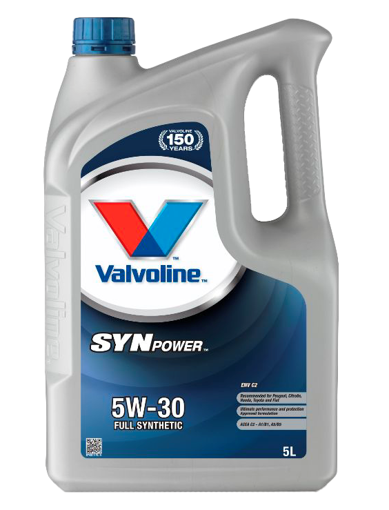 Моторное масло Valvoline SynPower ENV C2 5w30, 5л