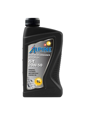 Моторное масло Alpine Racing 4T 20W-50, 1л