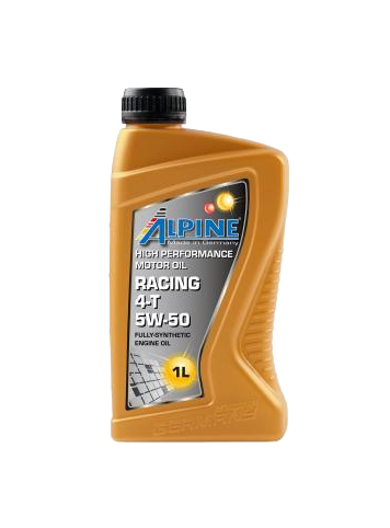 Моторное масло Alpine Racing 4T 5W-50, 1л