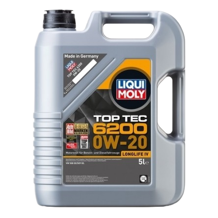 Моторное масло Liqui Moly Top Tec 6200 0W-20, 5л