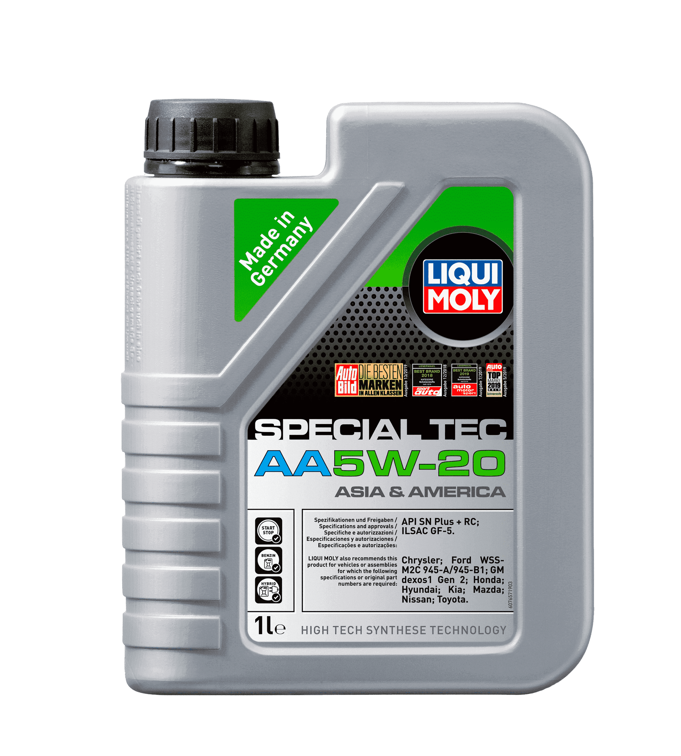 Моторное масло Liqui Moly Special Tec AA 5W-20, 1л