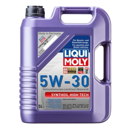 Моторное масло Liqui Moly Synthoil High Tech 5W-30, 5л