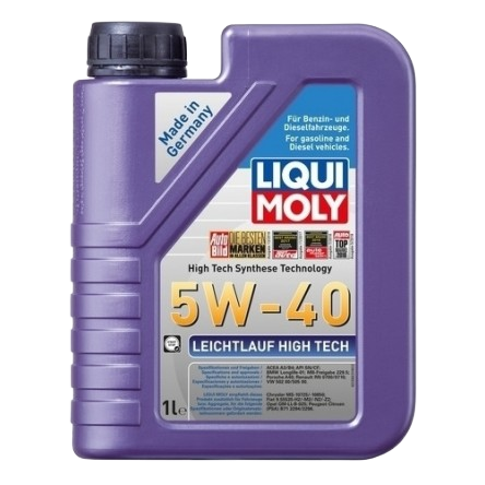 Моторное масло Liqui Moly Leichtlauf High Tech 5W-40, 1л