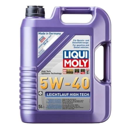 Моторное масло Liqui Moly Leichtlauf High Tech 5W-40, 5л