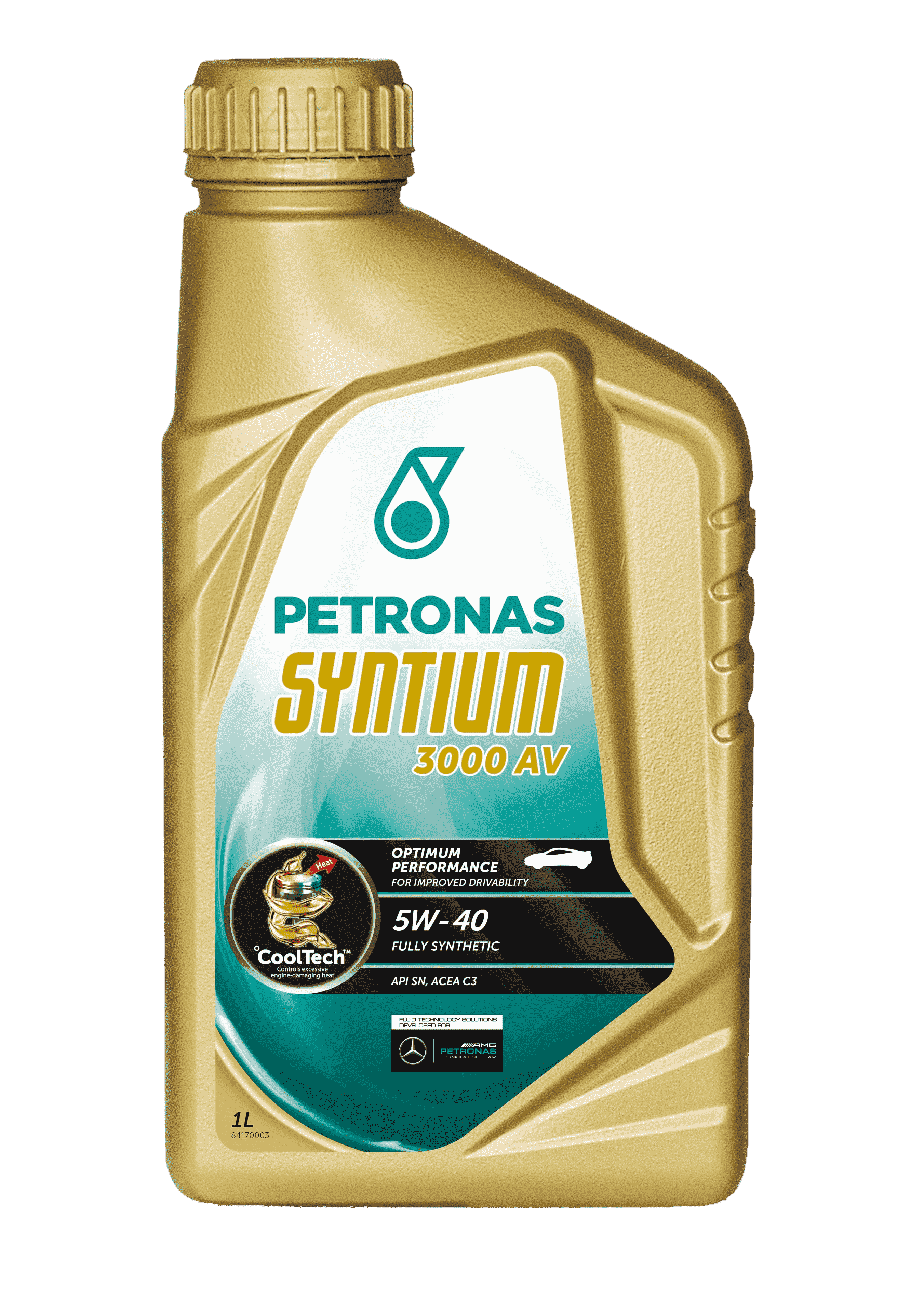 Моторное масло SYNTIUM 3000 5W-40 AV, 1л