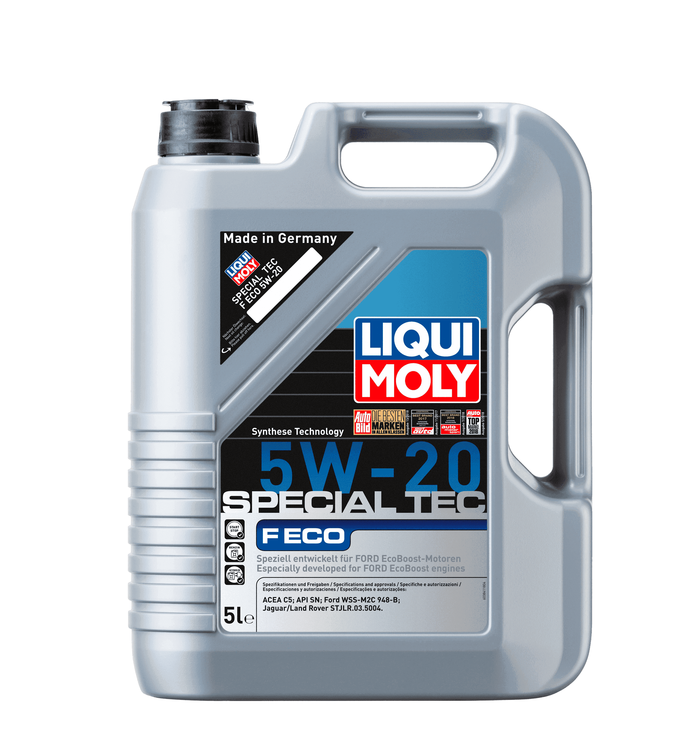 Моторное масло Liqui Moly Special Tec F ECO 5W-20, 5л