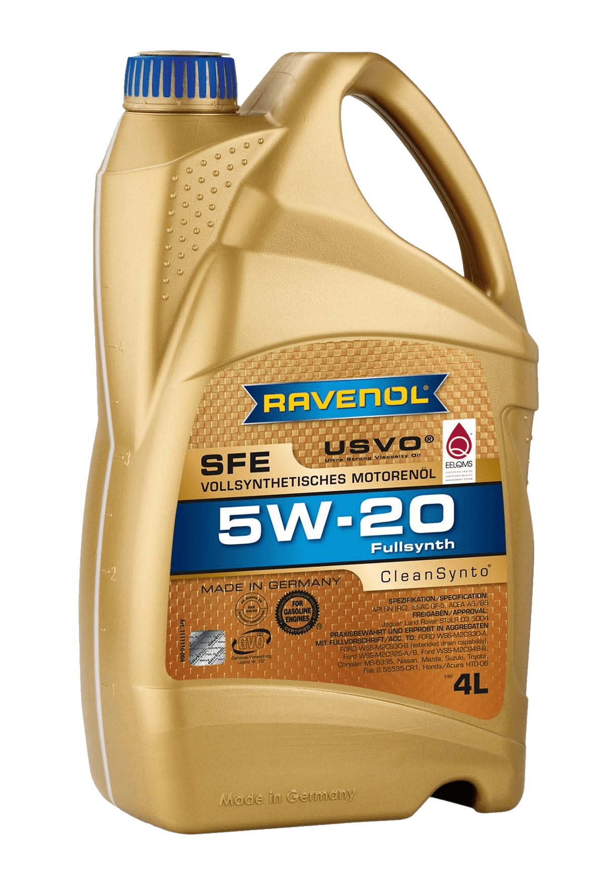 Моторное масло Ravenol Super Fuel Economy SFE SAE 5W-20, 4л