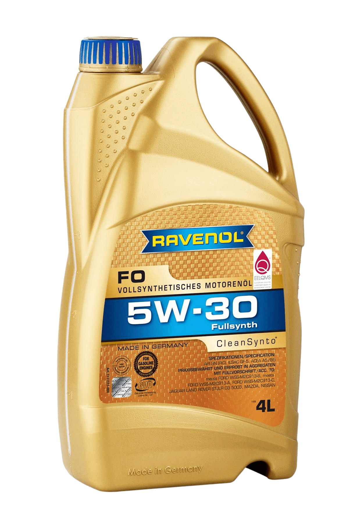 Моторное масло Ravenol FO SAE 5W-30, 4л