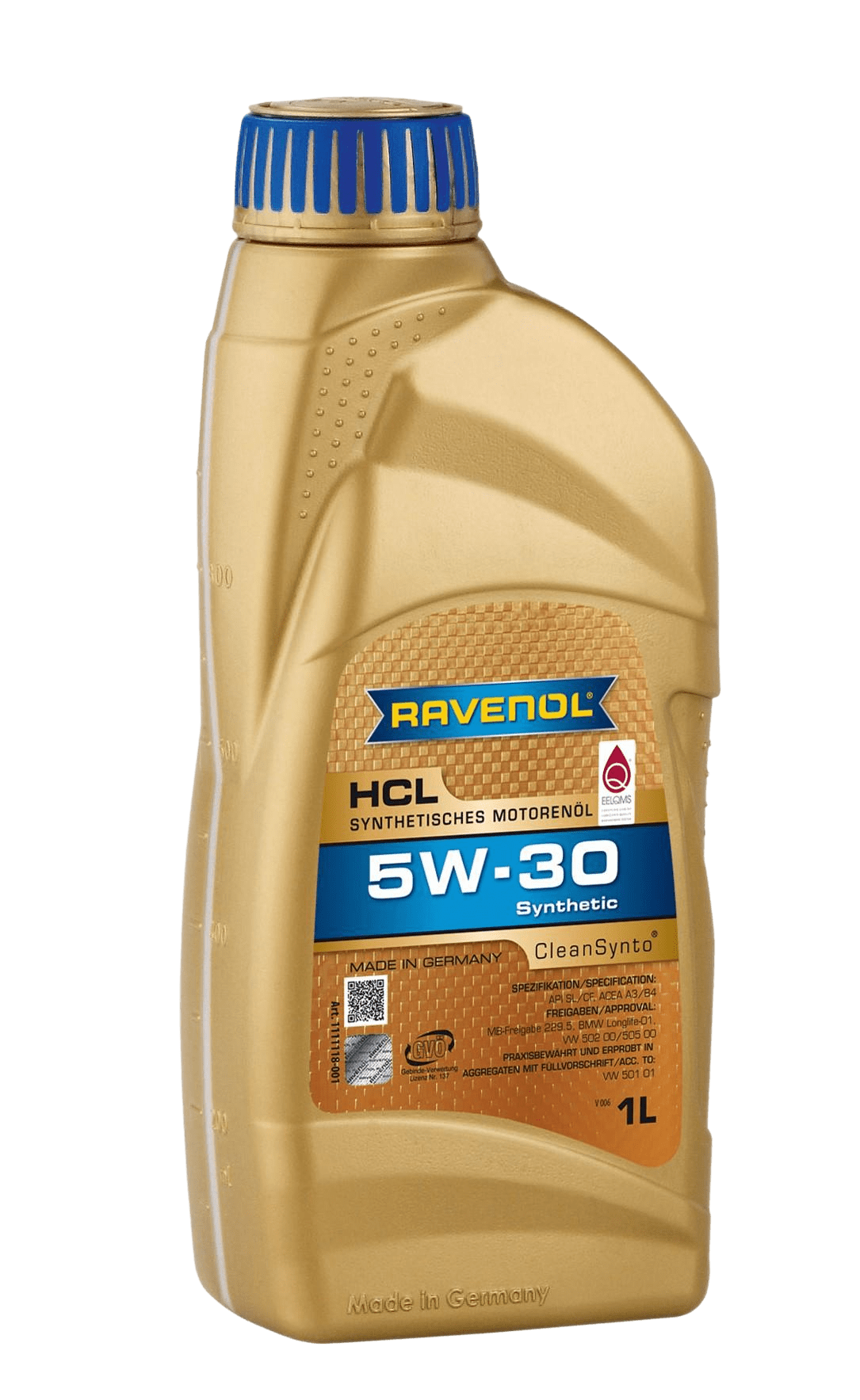 Моторное масло Ravenol HCL SAE 5W-30, 1л