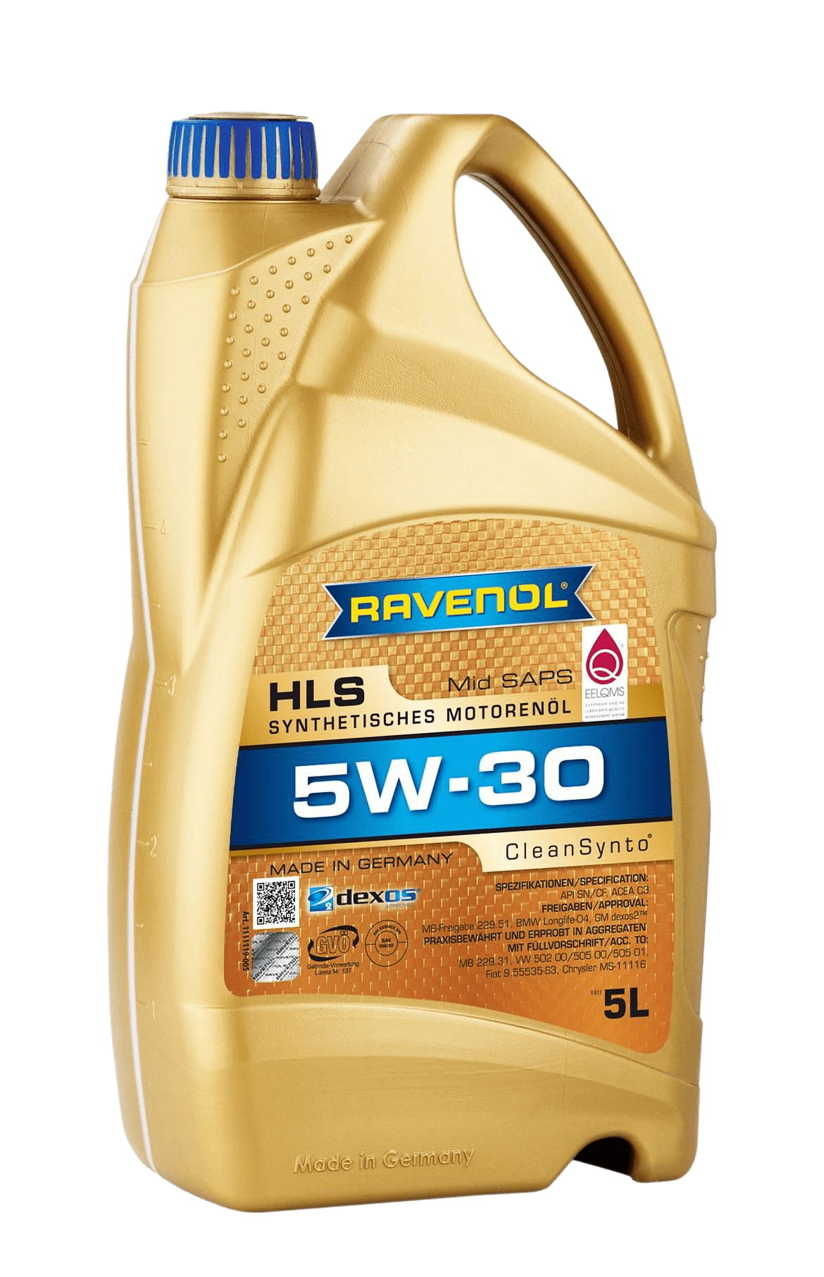 Моторное масло Ravenol HLS SAE 5W-30, 5л
