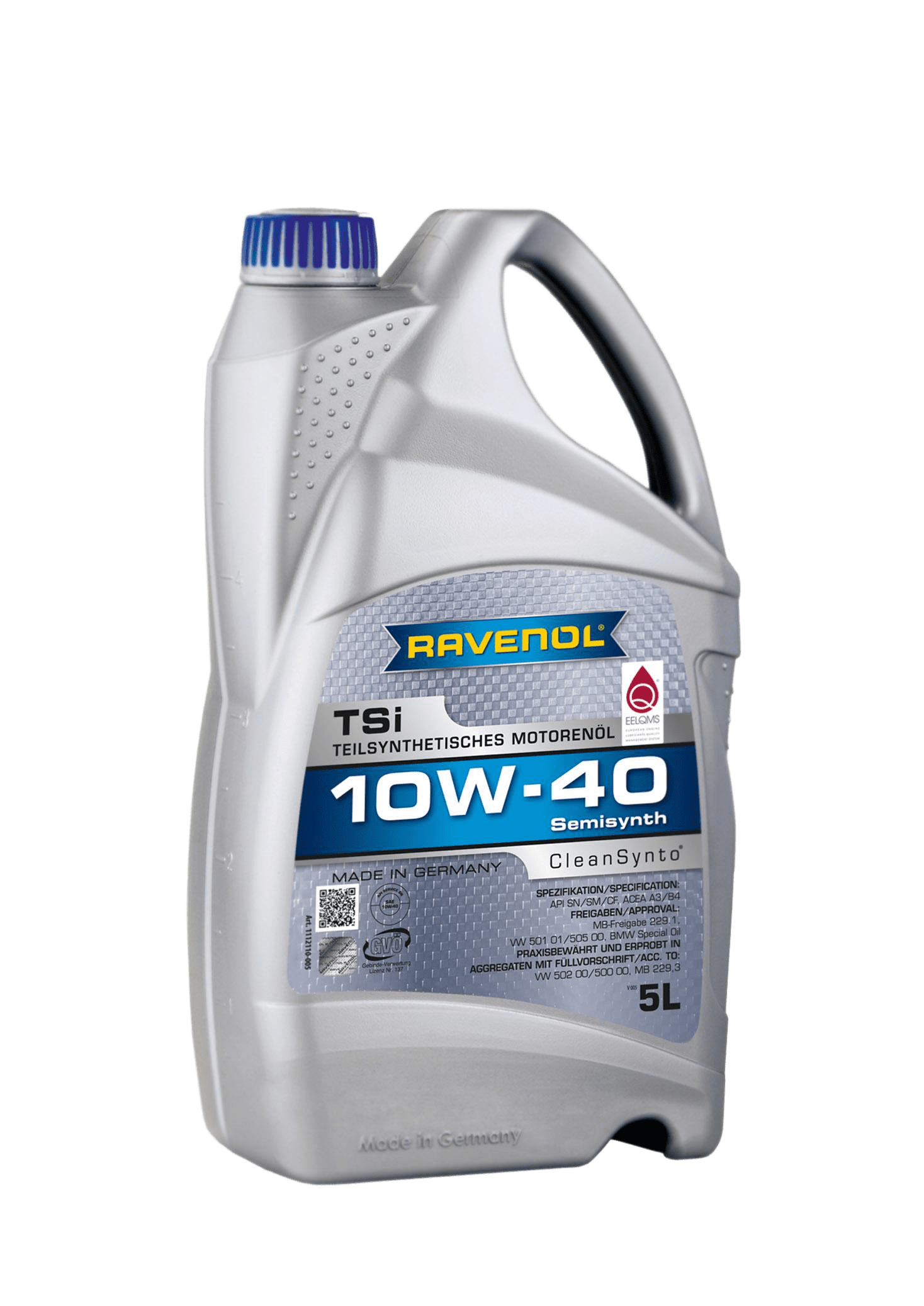 Моторное масло Ravenol TSI SAE 10W-40, 5л