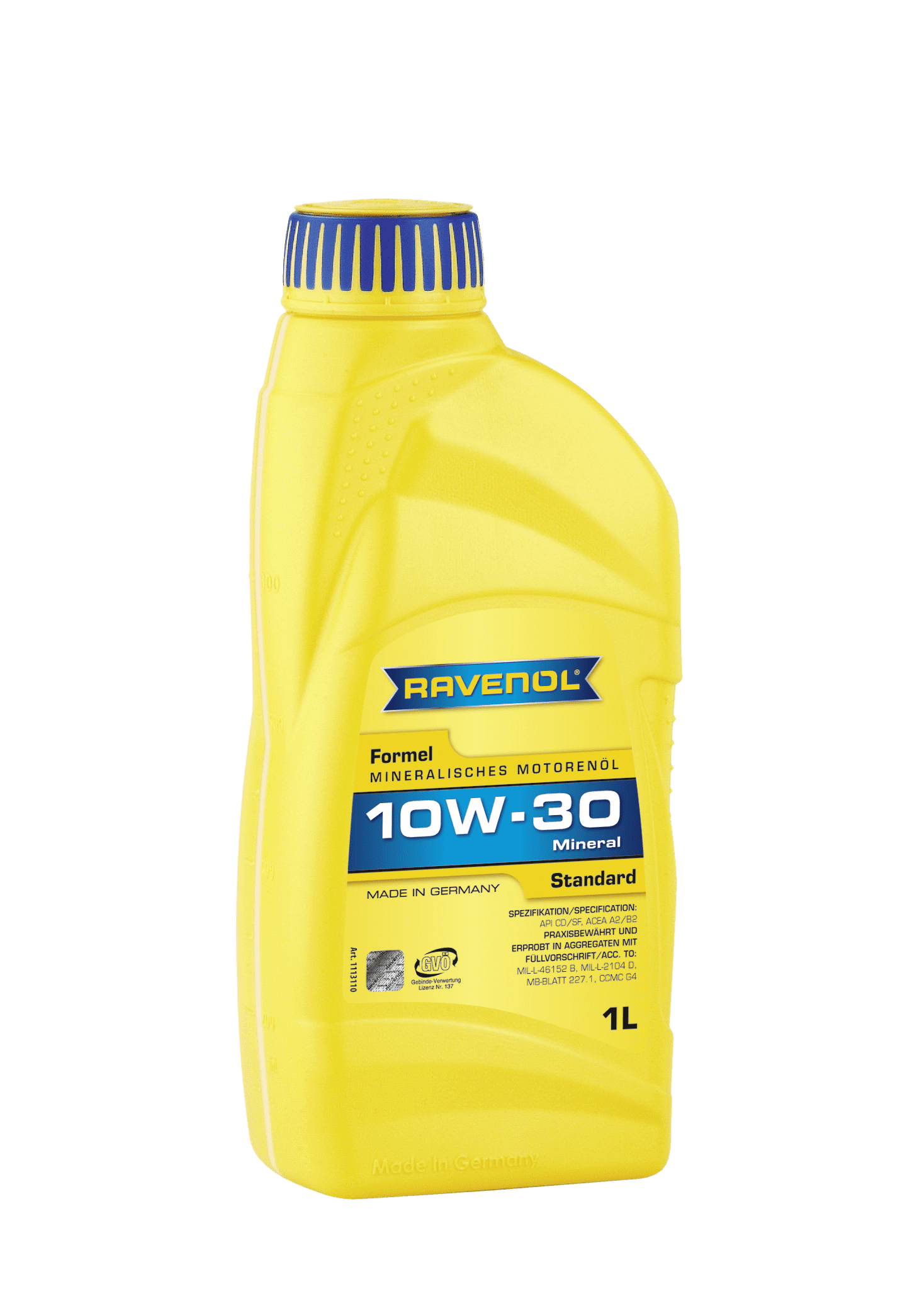 Моторное масло Ravenol Formel Standard SAE 10W-30, 1л