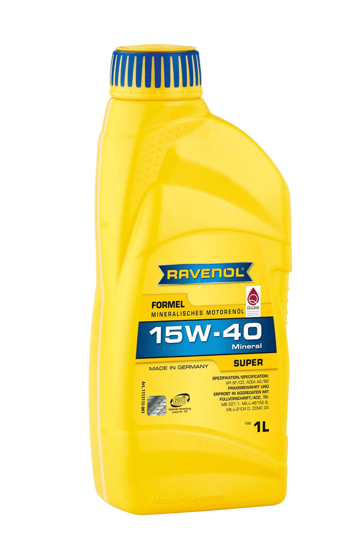 Моторное масло Ravenol Formel Super SAE 15W-40, 1л