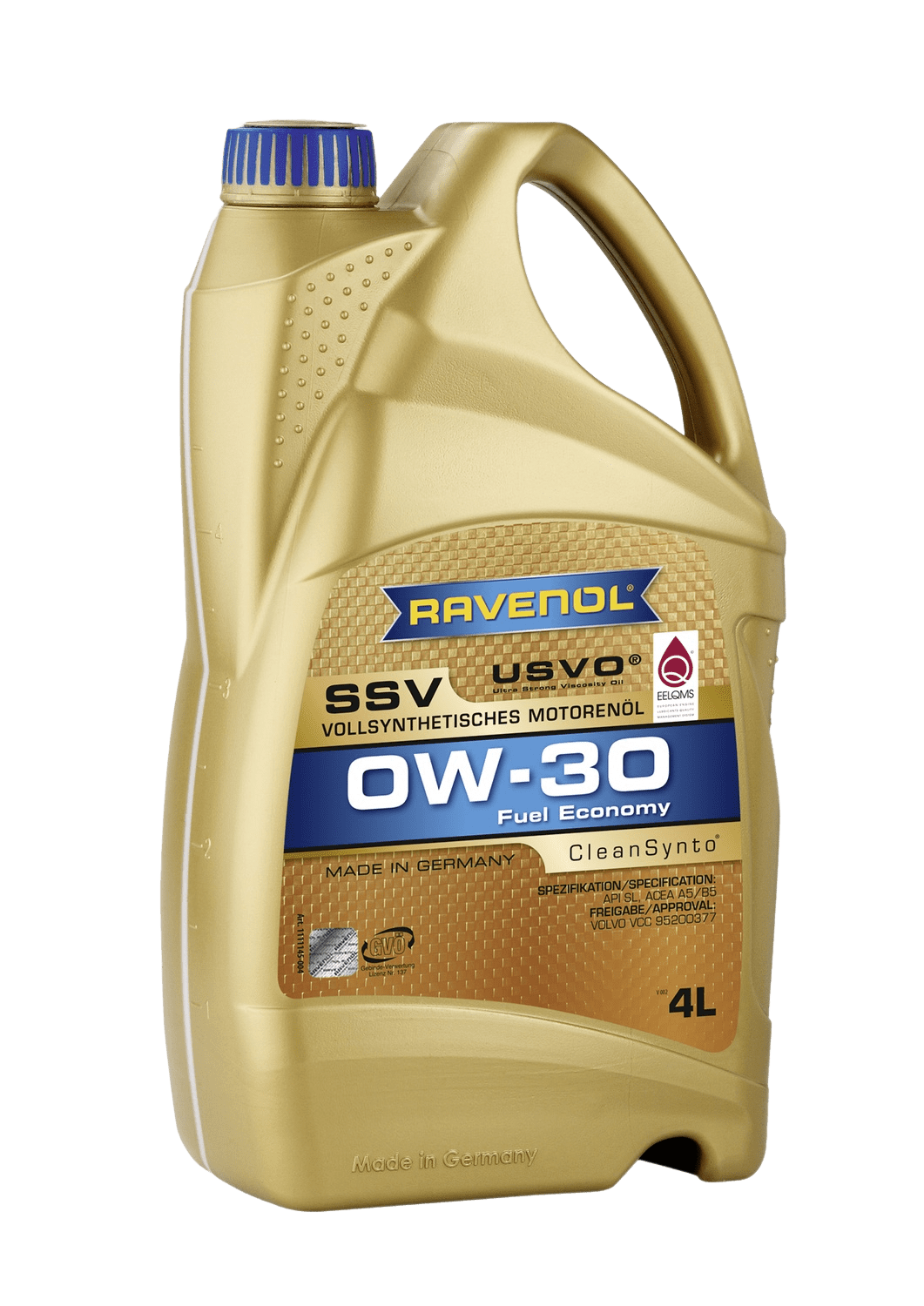 Моторное масло Ravenol SSV Fuel Economy SAE 0W-30, 4л