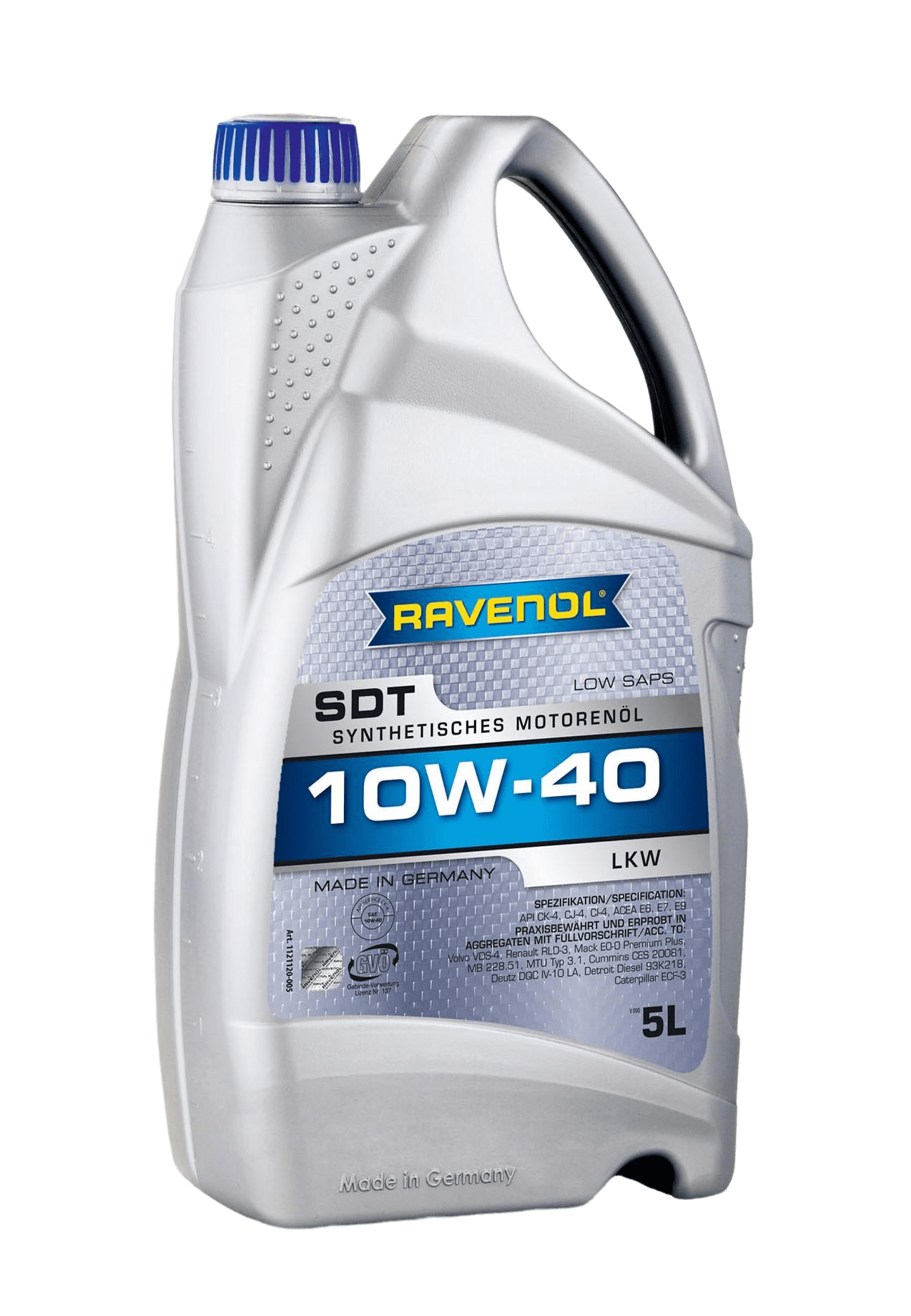 Моторное масло Ravenol SDT Super Duty Truck SAE 10W-40, 5л