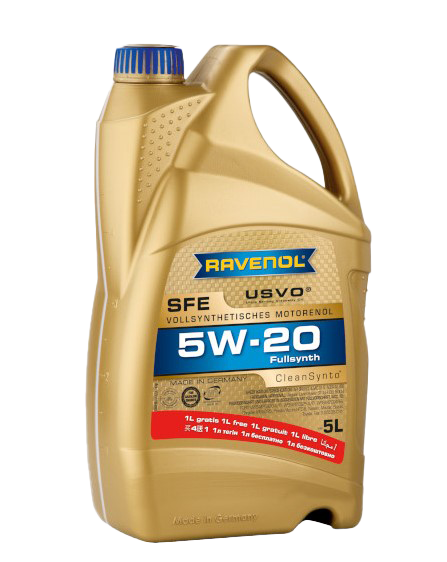 Моторное масло Ravenol Super Fuel Economy SFE SAE 5W-20, 5л