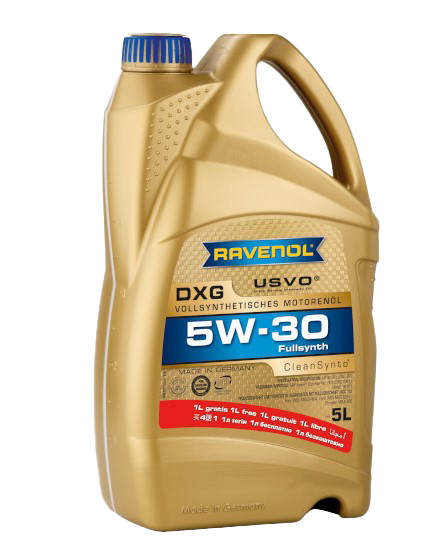 Моторное масло Ravenol DXG SAE 5W-30, 5л