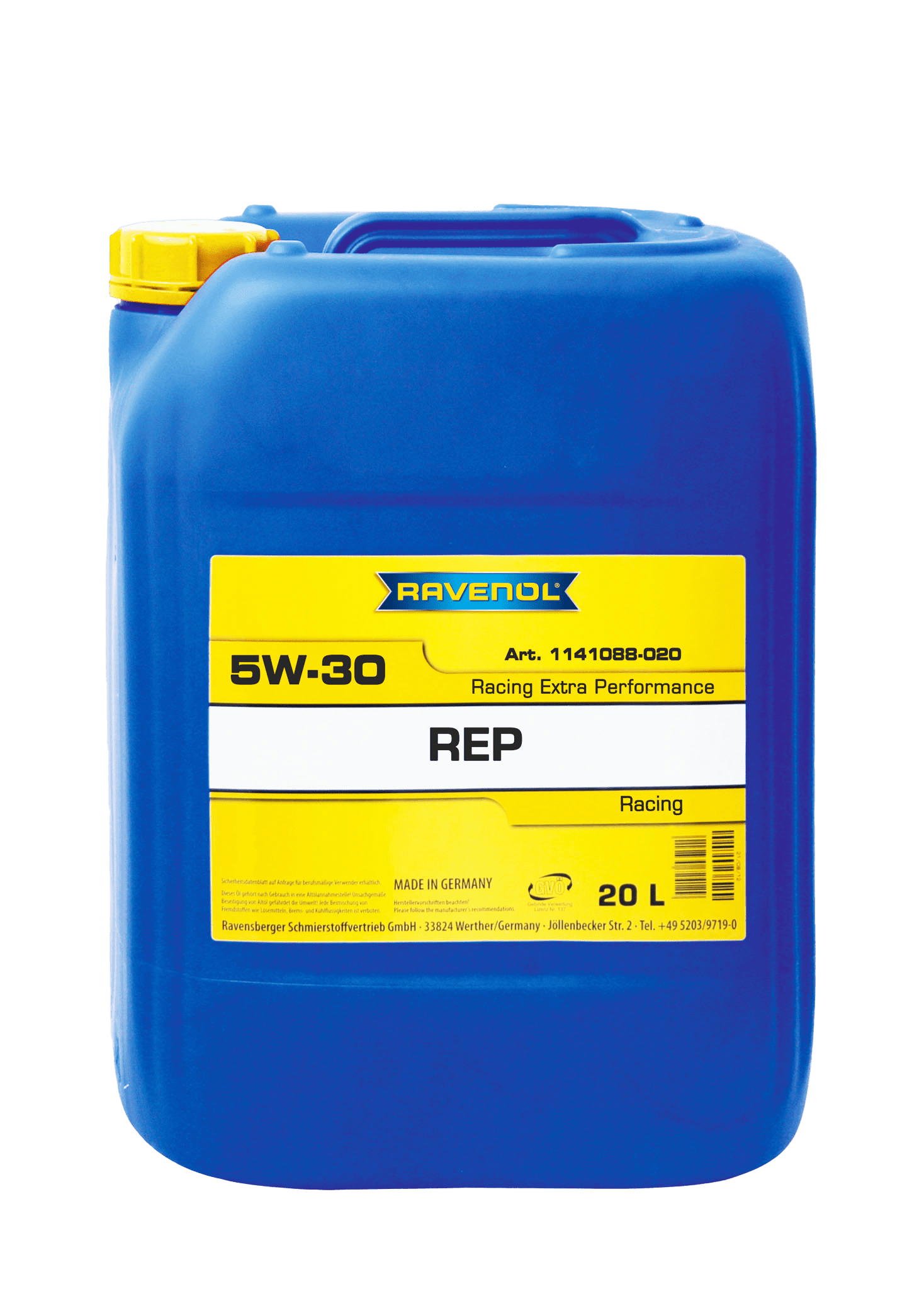 Моторное масло Ravenol REP Racing Extra Performance SAE 5W-30, 20л