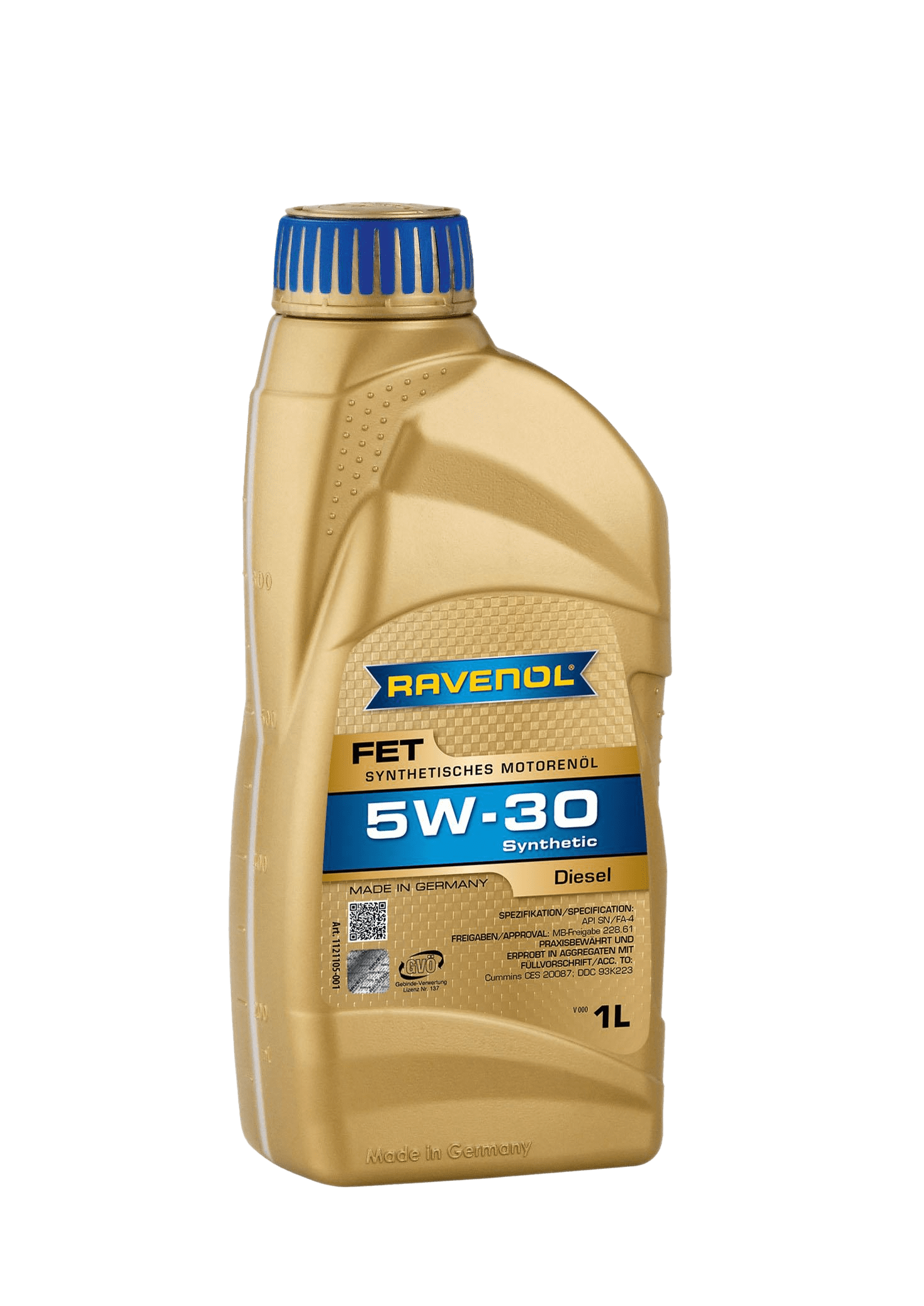 Моторное масло Ravenol FET Fuel Efficiency Truck SAE 5W-30, 1л