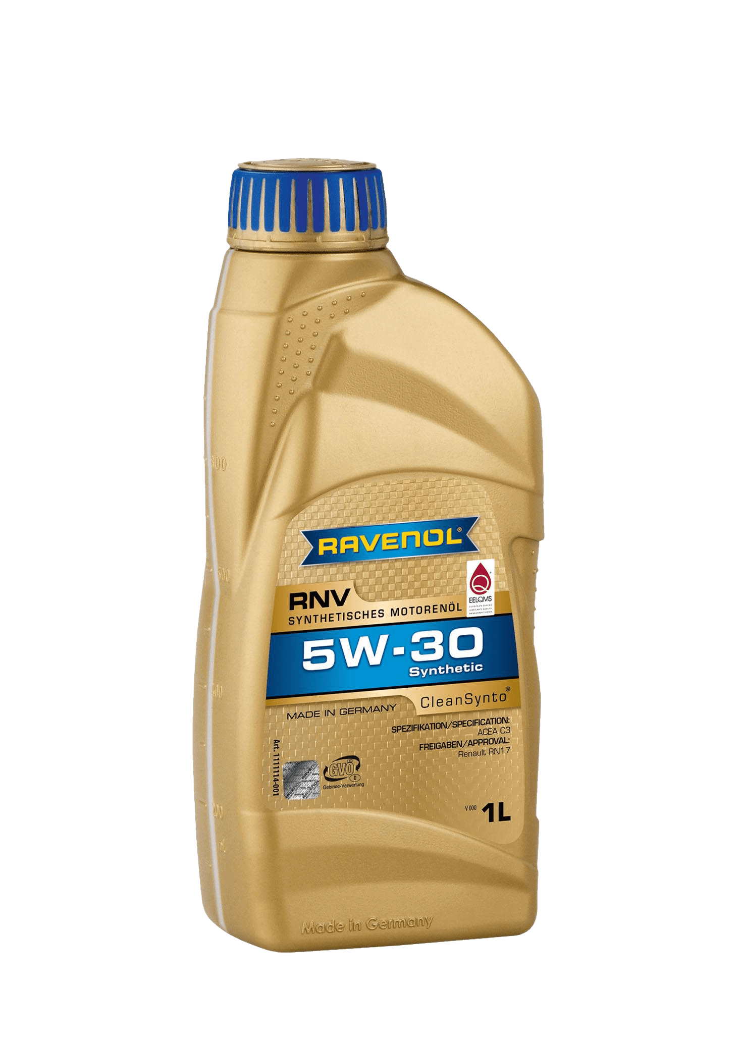 Моторное масло Ravenol RNV SAE 5W-30, 1л