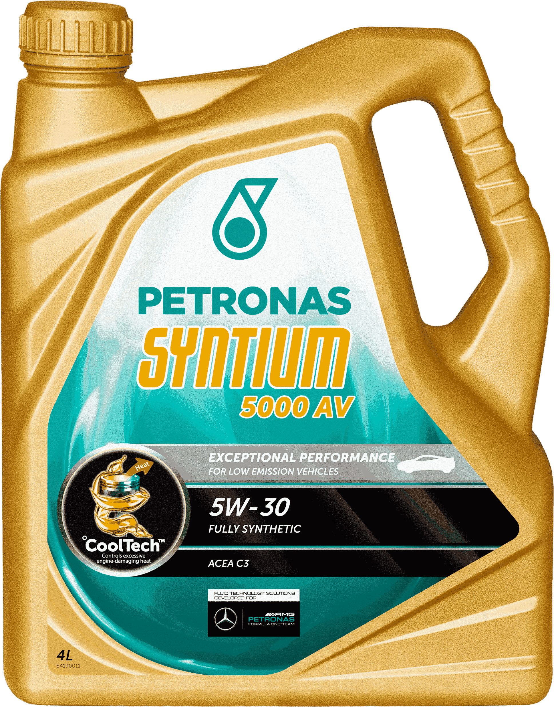 Моторное масло SYNTIUM 5000 AV 5W-30, 4л