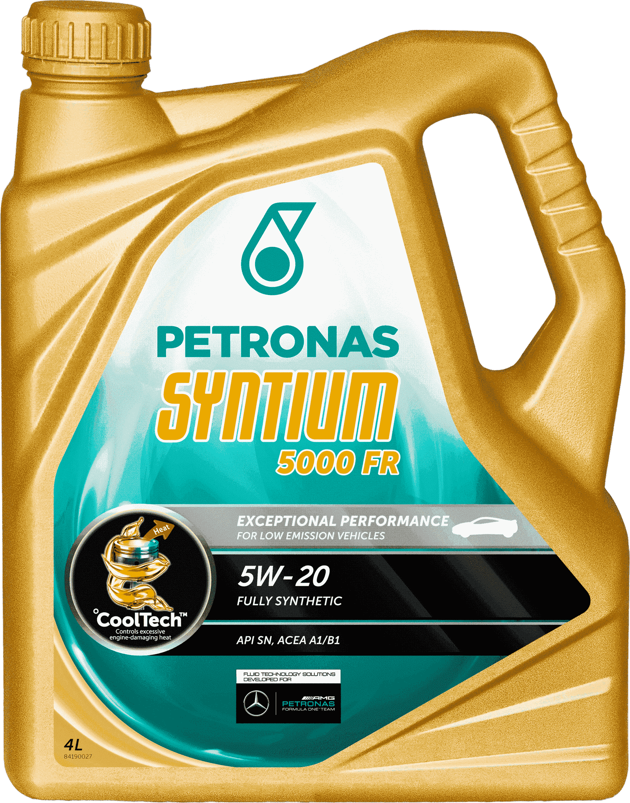 Моторное масло SYNTIUM 5000 FR 5W-20, 4л