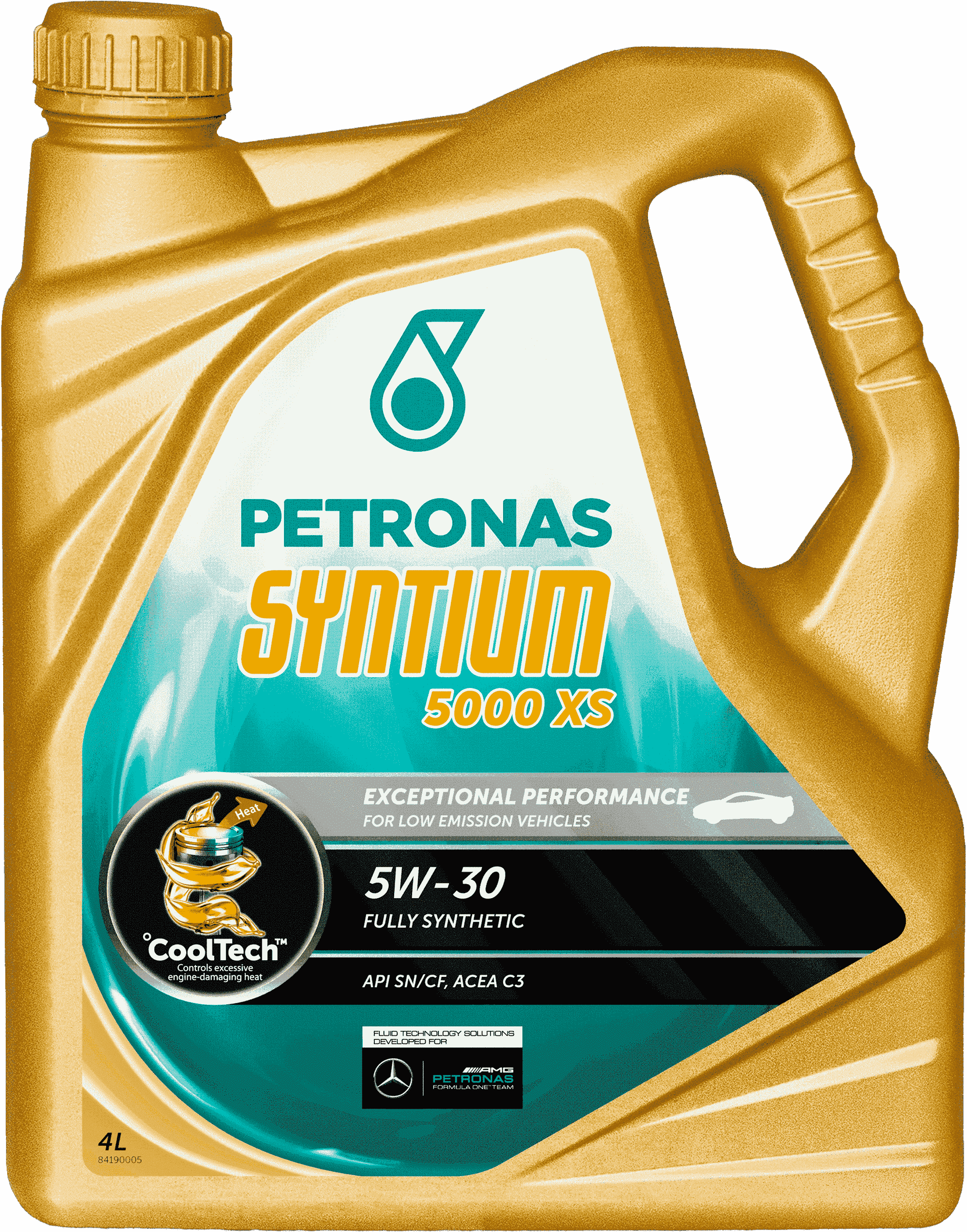 Моторное масло SYNTIUM 5000 XS 5W-30, 4л