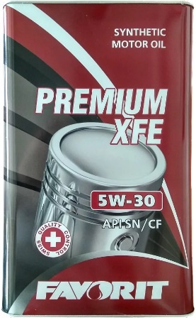 Моторное масло Favorit Premium XFE 5W30 / 53273 (4л)