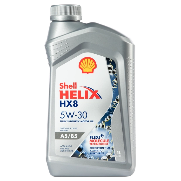 Моторное масло SHELL 5W30 HELIX HX8 A5/B5, 1л