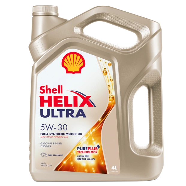 Моторное масло SHELL 5W30 HELIX ULTRA, 4л