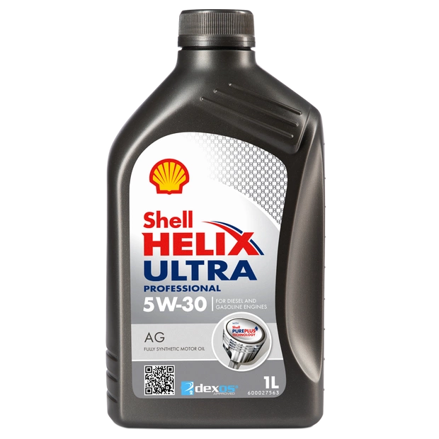 Моторное масло SHELL 5W30 HELIX ULTRA PROFESSIONAL AG, 1л