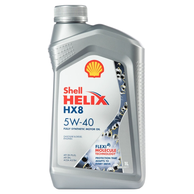 Моторное масло SHELL 5W40 HELIX HX8 SYNTHETIC, 1л