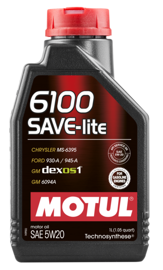 Моторное масло Motul 6100 SAVE-LITE 5W-20, 1л